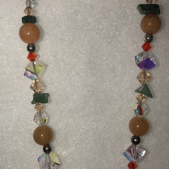 Handmade Artisan Lampwork Necklace Palm Tree new - Picture 8 of 8